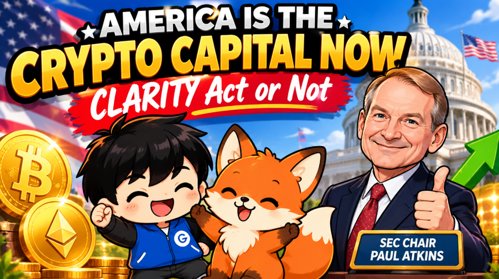 America Is the Crypto Capital Now, CLARITY Act or Not