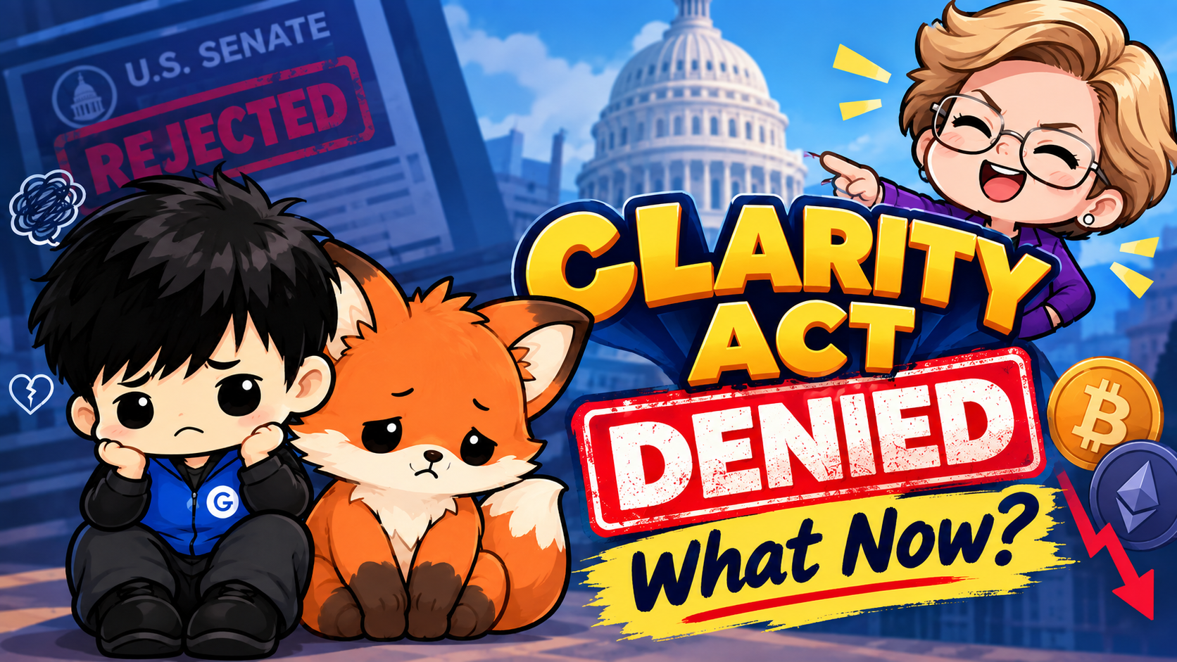 Clarity Act Denied. What Now?